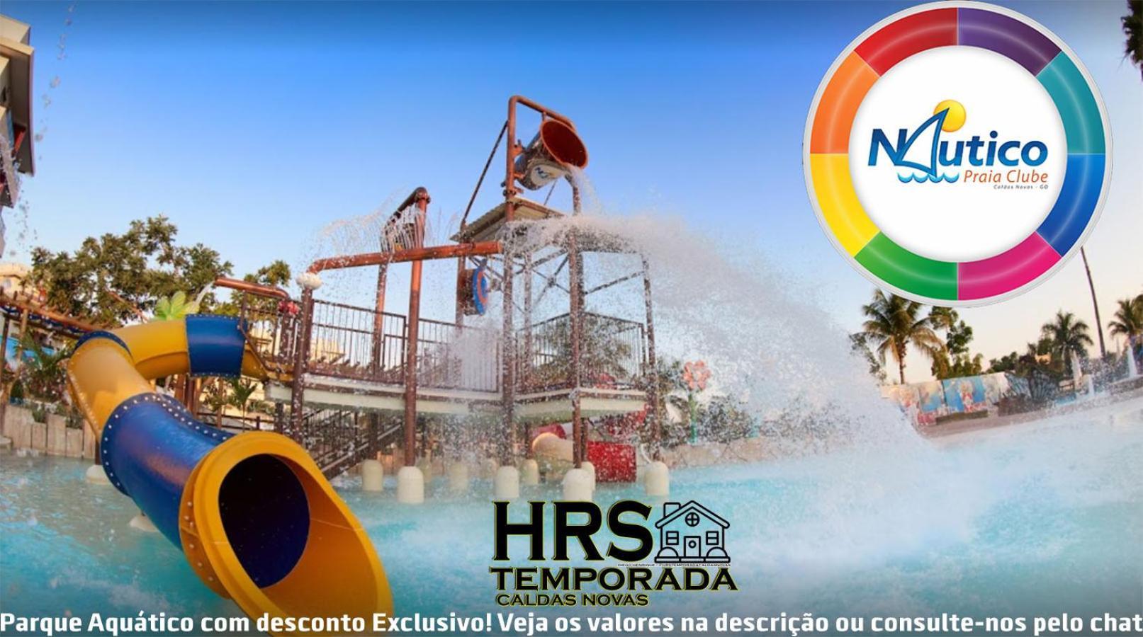 Hotel De Luxo Em Caldas Novas Com Ingressos Com Valor Exclusivo Nos Clubes Hot Park, Lagoa Termas, Waterpark, E Nautico!!! Екстер'єр фото