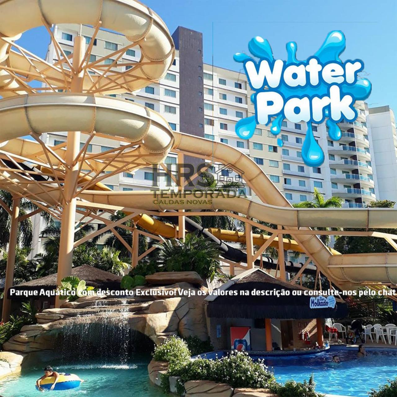 Hotel De Luxo Em Caldas Novas Com Ingressos Com Valor Exclusivo Nos Clubes Hot Park, Lagoa Termas, Waterpark, E Nautico!!! Екстер'єр фото